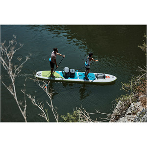 Red Paddle Co Voyager Tandem 15'0 Inflatable Stand Up Paddle Board +Bag, Pump, 2 x Paddles & Leash